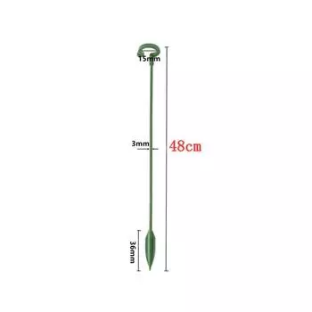 10PCS Reusable Climbing Plant Support Stakes Plastics Leaf Protection Frame For Indoor Outdoor 48CM
