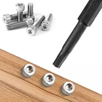 10pcs/set 50mm Allen Wrench Drill Bits Magnetic Tip Hex Key Electric Screwdriver Bit Professional Magnetic Tips CHINA