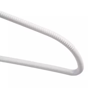 10pcs Short Neck Hangers Anti-Slip Plastic Clothes Hangers Save Vertical Space 41.5x15.5cm Home Improvement Accessories