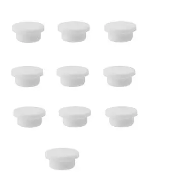 10pcs Sink Hole Overflow Ring Plug Drain Seal Overflow Cover Tight Wash Basin Overflow Ring Home 10pcs/set