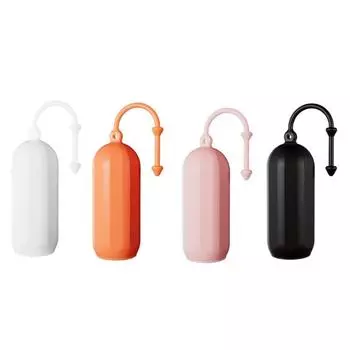 10pcs Travel Bottle Covers High Elasticity Silicone Refillable Bottle Cover Toiletry Container Sleeves Leak Proof розовый