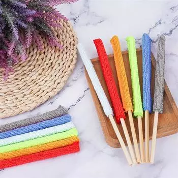 10pcs Universal Car Gap Detail Cleaning Brush Car Air Outlet Wash Cloth Car Air Conditioner Cleaning Brush Auto Tool Accessories флуоресцентный желтый