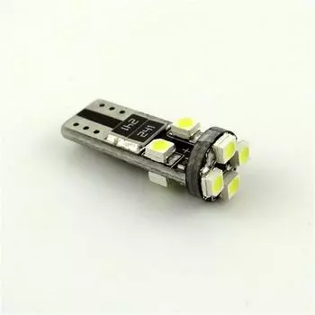 10pcs W5W 194 168 T10 8smd Canbus LED Interior dome map Light