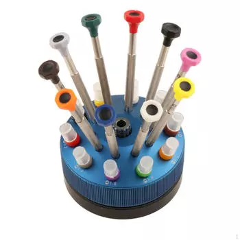 Набор из 10 отверток для часов, прецизионных шлицевых и крестовых, легкий профессиональный ремонт