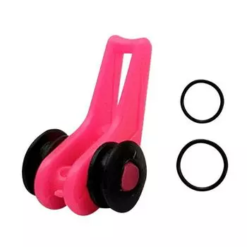 10pcs with Rubber Rings Fishing Hook Keeper High Pulling Force Fishing Rod Fixed Fishing Tackle