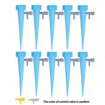 10Pcsself-Watering Kits Automatic Waterers Drip Irrigation Indoor Plant Watering Device Plant Garden Gadgets Creative