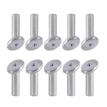10Pieces Sturdy Stainless Steel Angled Protectors Sleeves for Stair Railing Posts and Wire Rope Safety Daily Use