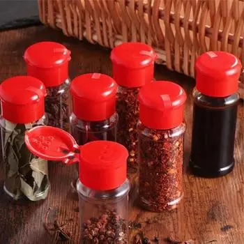 10шт 100 мл пластиковая бутылка для приправ, дозатор для специй, бутылка для хранения перца