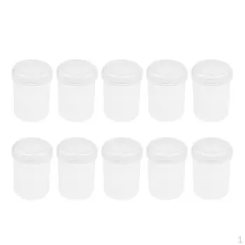 10шт 20г Контейнер для макияжа Баночки для косметического геля Прозрачные контейнеры