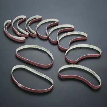 10шт 330 * 10 мм абразивные шлифовальные ленты зернистость 80 # шлифовальный станок шлифовальные полировальные инструменты 60