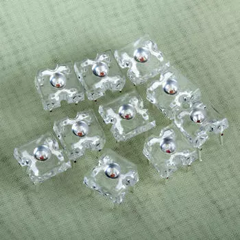 10шт 3 мм Piranha Super Flux Красный светодиодный светильник