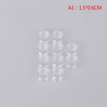 10шт акриловый прозрачный держатель сферы для хрустального шара 1.5*0.6CM