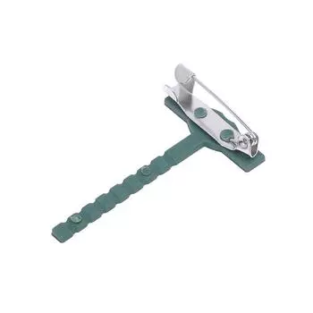 10шт Diy искусство растение цветок брошь держатель фиксированный зажим Т-образный треугольный штифт 4.5*2.5cm