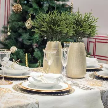 10шт искусственные сосновые ветки пластиковые рождественские сосновые иголки зеленые растения искусственная зелень сосновые иголки