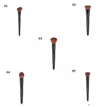 10шт кисти для макияжа Кисть для тональной основы Мягкие волосы Румяна Пудра Кисть для макияжа Косметический инструмент