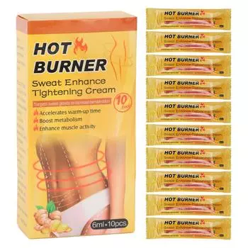 10шт крем для похудения сжигающий жир имбирный массажный крем для тела для подтяжки целлюлита