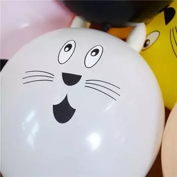 10шт милые кроличьи уши латексные шары для вечеринки на день рождения поставки декор