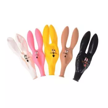 10шт милые кроличьи уши латексные шары для вечеринки на день рождения поставки декор