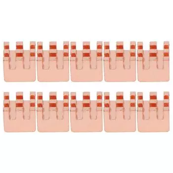 10шт радиатор латунный радиатор лист электронные компоненты устройство рассеивания тепла