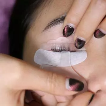 10шт силиконовые щипцы для завивки ресниц, кисть для наращивания ресниц прозрачный