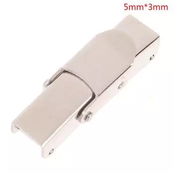 10шт стальной обжимной крючок для часов с застежками для ювелирных изделий своими руками соединить кружевную пряжку A65mm*3mm