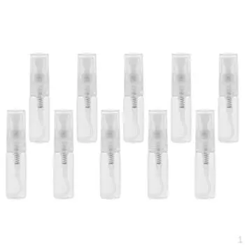 10шт стеклянный флакон с распылителем для духов 5ml