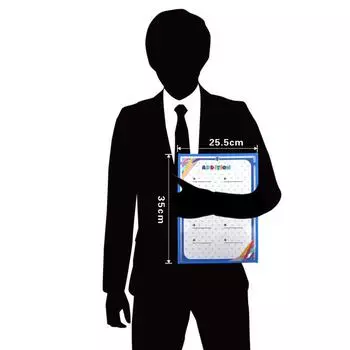 10шт сухое стирание папки файлов сумка для документов для многоразовых записей и протирания пакетов для офиса и школы