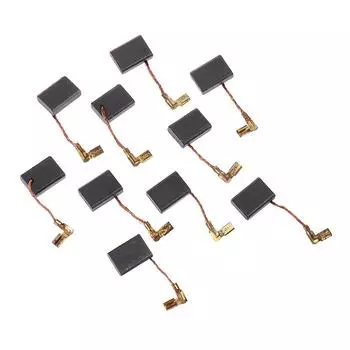 10шт угольные щетки Cb-325 для литиевого двигателя электрической угловой шлифовальной машины Makita