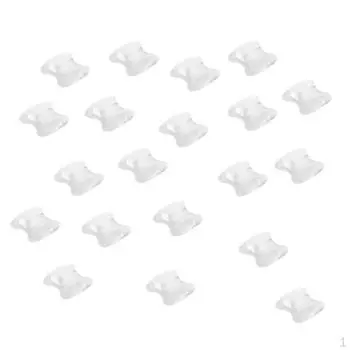 10шт. Унисекс гелевые расширители для пальцев ног, разделители, прокладки, боль при косточке на ноге, моющиеся