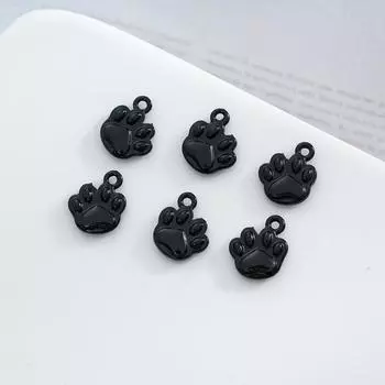 10X12 мм Сплав Цветной Подвеска Кошачья Лапа Ожерелье Подвеска Браслет Сделай Сам Ручная Работа Ювелирные Изделия Аксессуары Коготь Животного Производство Ten.