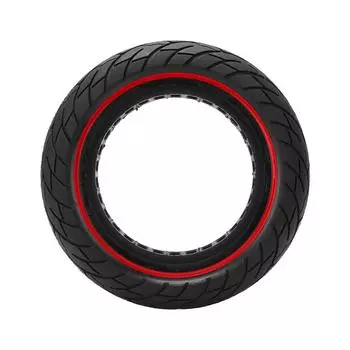 10x2,5-дюймовая сплошная шина для электрического скутера из сотовой резины, бескамерная шина для Xiaomi M365, красная