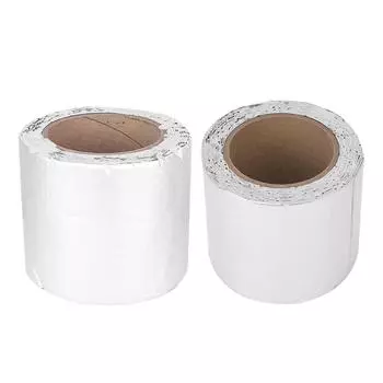 10x500 см алюминиевая фольга Водонепроницаемая прочная клейкая лента для ремонта трещин на крыше и стенах Plaid Aluminium Foil