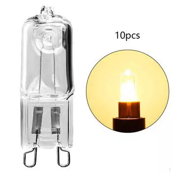 10x 60W G9 галогенные лампы 2-контактная лампа для подвесных светильников на вытяжке
