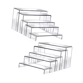 10x акриловых подставок для ювелирных изделий, прозрачные настольные держатели для хранения товара