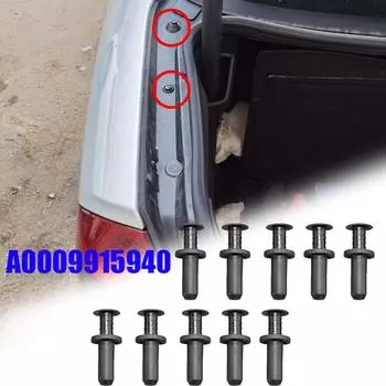 10x автомобильная подкладка задней двери багажника багажника коврик для крышки отделка панели зажим для Mercedes Benz E-class W211 C-class W204 A0009915940 0009915940