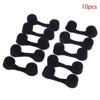 10X черно-белые одноразовые мягкие губчатые носовые фильтры для загара чёрный