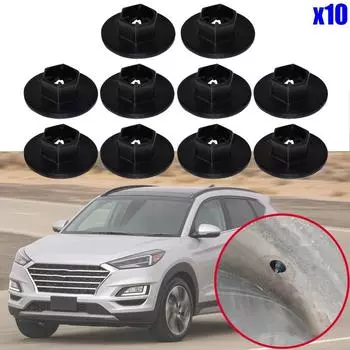 10X для Hyundai Tucson TL 2015 2016 2017 2018 2019 -2021 облицовка крыла фиксированный зажим гайка пряжка брызговика зажим 8414526000 НОВЫЙ