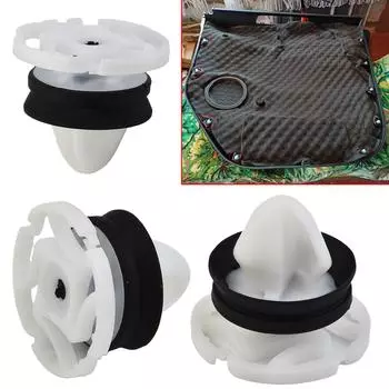 10X для Peugeot 208 308 508 салона автомобиля обшивка двери панель фиксаторы для карт зажимы для крепления набивки 9345ZN шумоизоляционные детали 10X