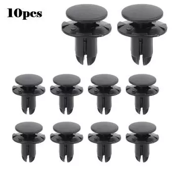 10x фиксаторов 86590-28000 865952T500 черный диаметр головки 18 мм 10Pcs