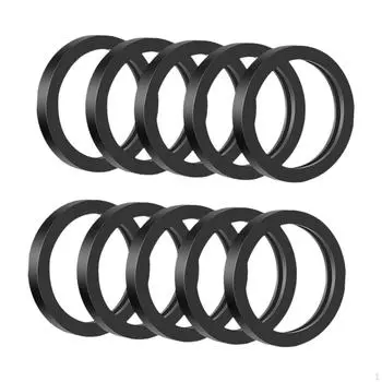 10x Gas Tank Spout Gasket Seals Nozzle Sealing Rings Easy to Replace Rubber Accessories
