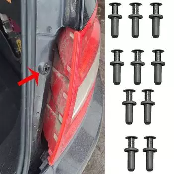 10x клипс для обивки багажника автомобиля, заклепка для панели отделки багажника для Mercedes-Benz C-класса W204 2007 2008 2009 2010 2011 2012 2013 2014