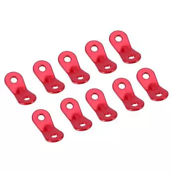10x крепление для троса палатки натяжитель троса регулятор троса аксессуары для кемпинга красный