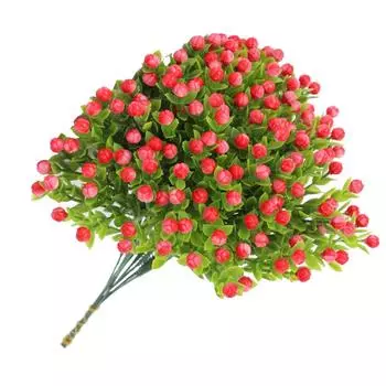 10x Не требующих особого ухода и долговечных искусственных цветов для любого случая Цветы для украшения дома Искусственные цветы жёлтый