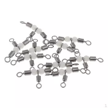 10 светящихся вертлюгов с Т-образным поворотным вертлюгом для пресной воды и соленой воды 3cm