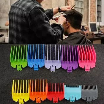 10X насадка для стрижки волос, направляющая для триммера, насадка от 1,5 до 25 мм для WAHL 10PCS