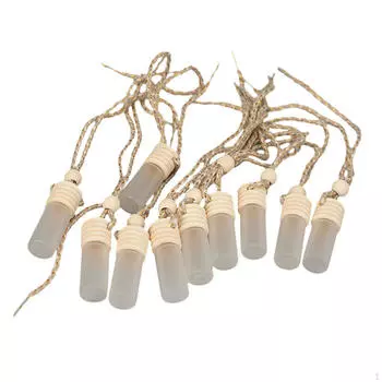 10x подвеска в виде бутылки аромата 5 мл освежитель воздуха зеркало заднего вида для автомобиля в спальне