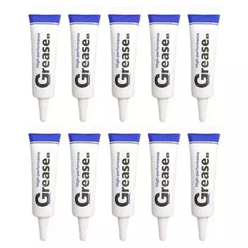 10X силиконовая смазка водостойкая пищевая смазка для уплотнительных колец герметик для подшипников, устанавливаемых на шестерни, клапанная смазка
