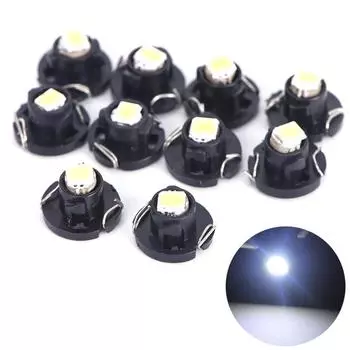 10X T3 Wedge 1 Smd 1210 светодиодные автомобильные лампы Hvac климат-контроль фары супер белые