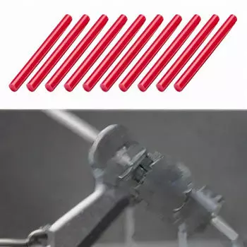 10x термоклеевых стержней, самодельные липкие полоски EVA для герметизации, ремонта, офиса, детей