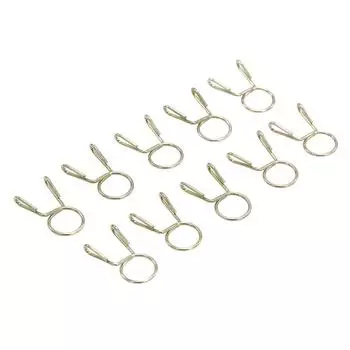 10X топливный шланг, пружинный зажим, зажим 7 мм для мотоцикла, скутера ATV 10 PCS